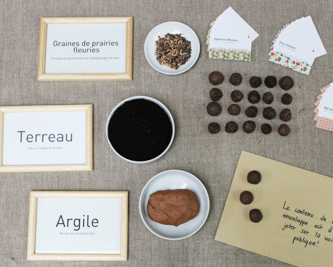 Atelier RSE de bombe de fleurs