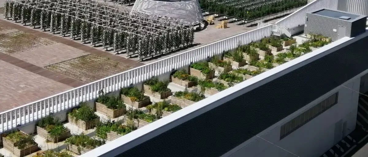 Vue aérienne des Carrés Parisiens