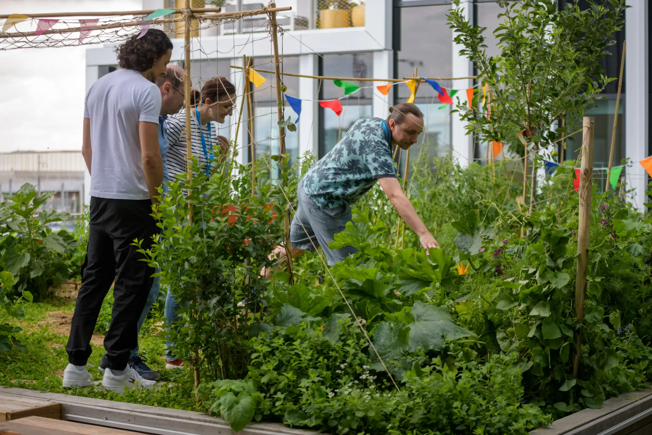Gestion des espaces verts chez sncf connect & tech