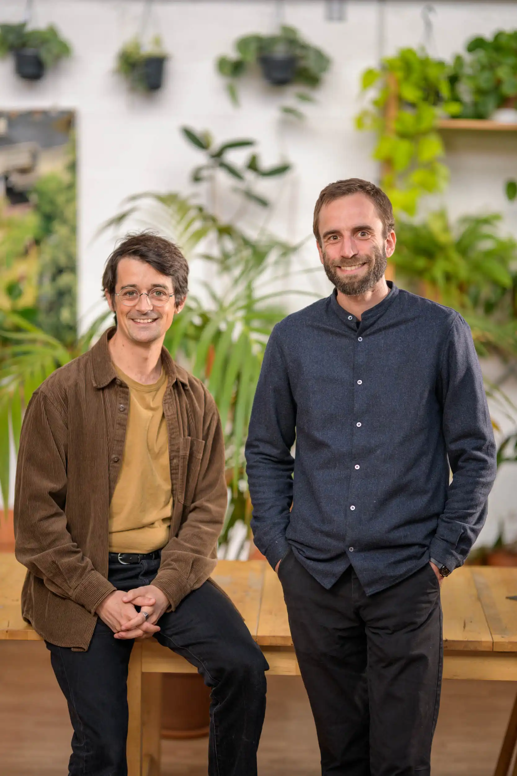 Équipe 7 Charles de la Boulaye et Romain Balmary, fondateurs de Ciel mon radis